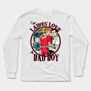 Th Vintage Worn Bad Boy Tee Long Sleeve T-Shirt